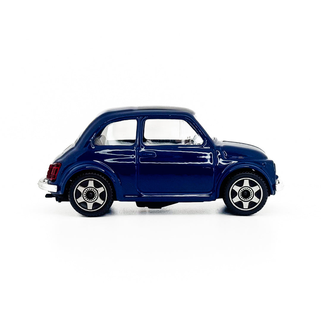 *18-30046 Bburago - Fiat 500 (1965), blu - Scala 1:43