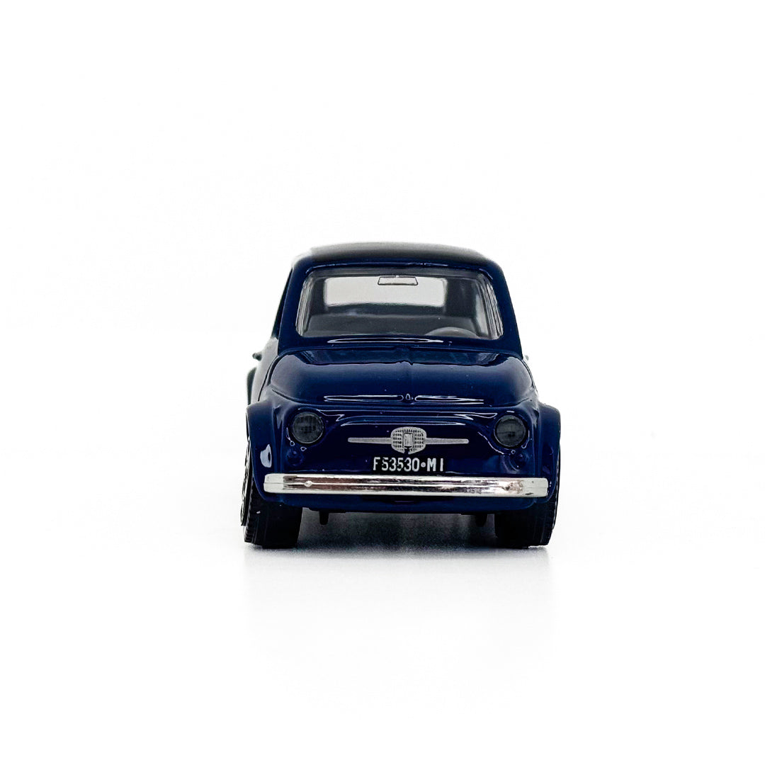 *18-30046 Bburago - Fiat 500 (1965), blu - Scala 1:43