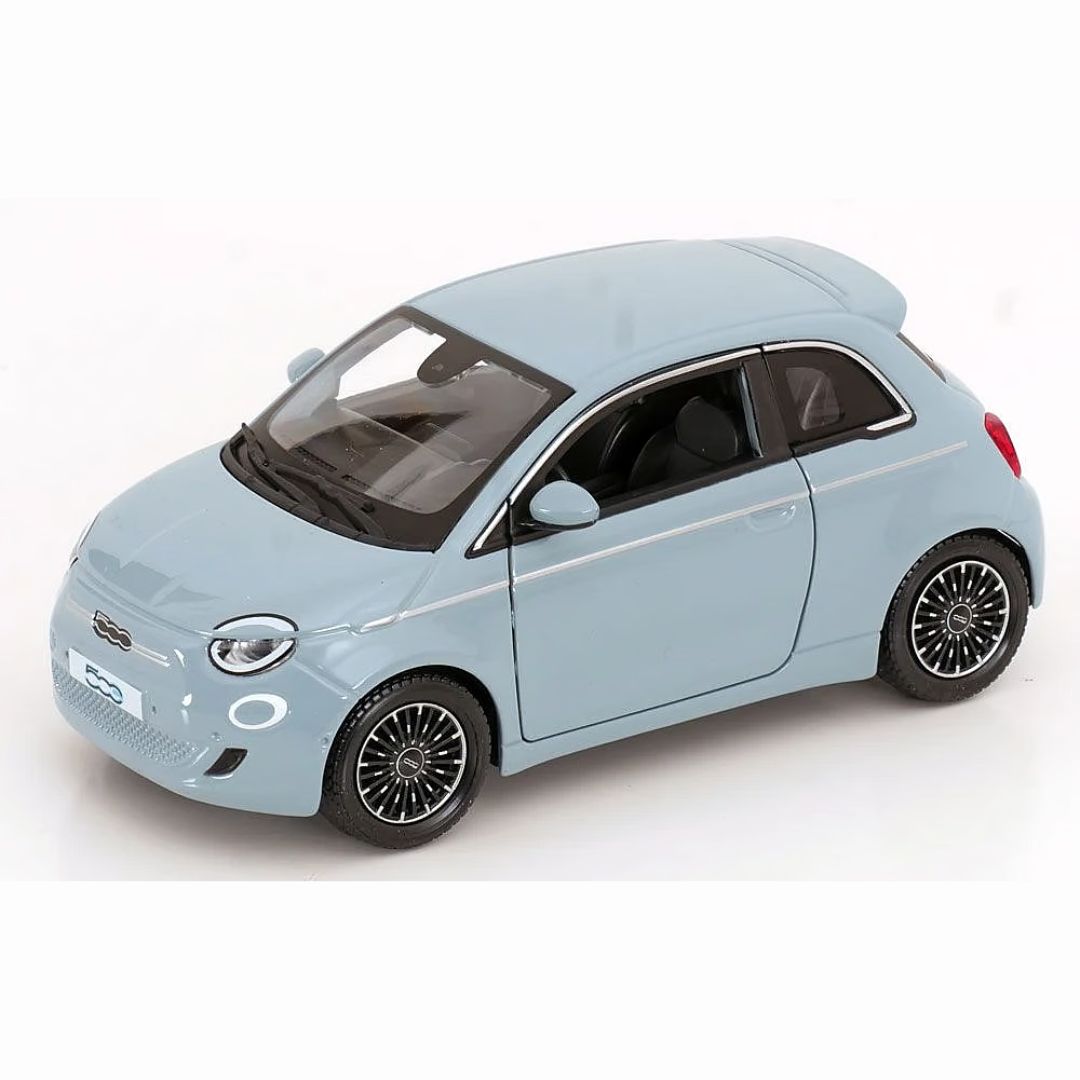 Bburago - Fiat 500e (2023), celeste - Scala 1:24, Modellismo e ...