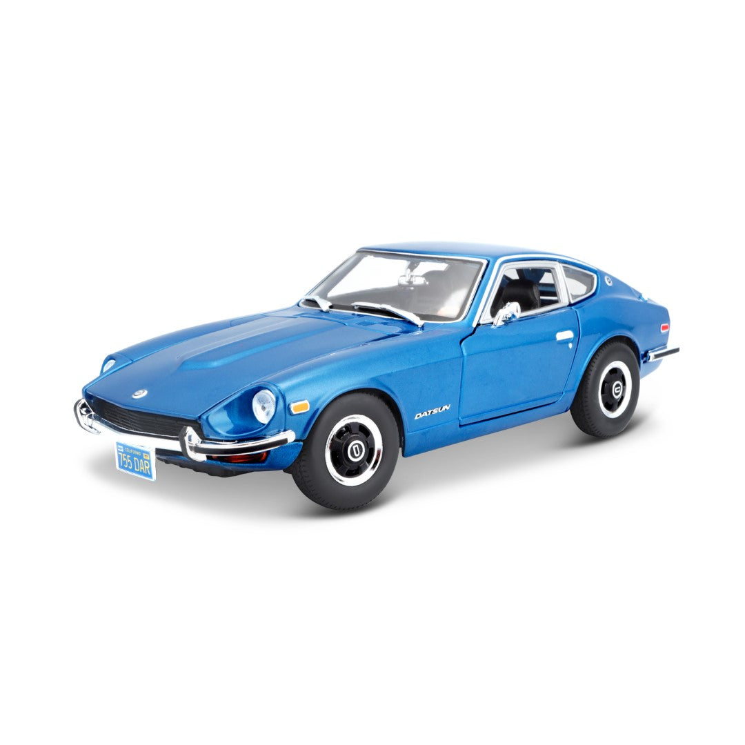 31170 BU Bburago Maisto - Datsun 240Z (1971), blu - Scala 1:18