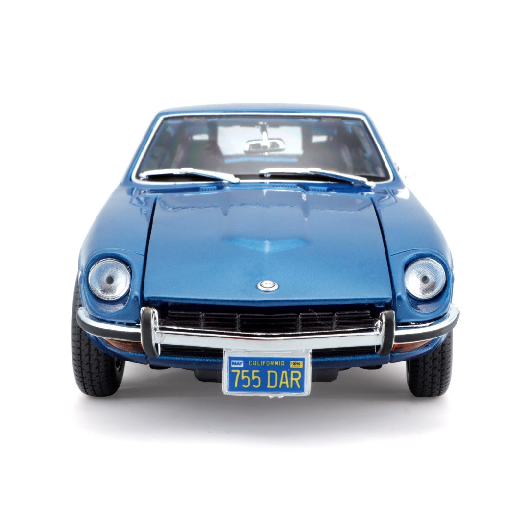 31170 BU Bburago Maisto - Datsun 240Z (1971), blu - Scala 1:18