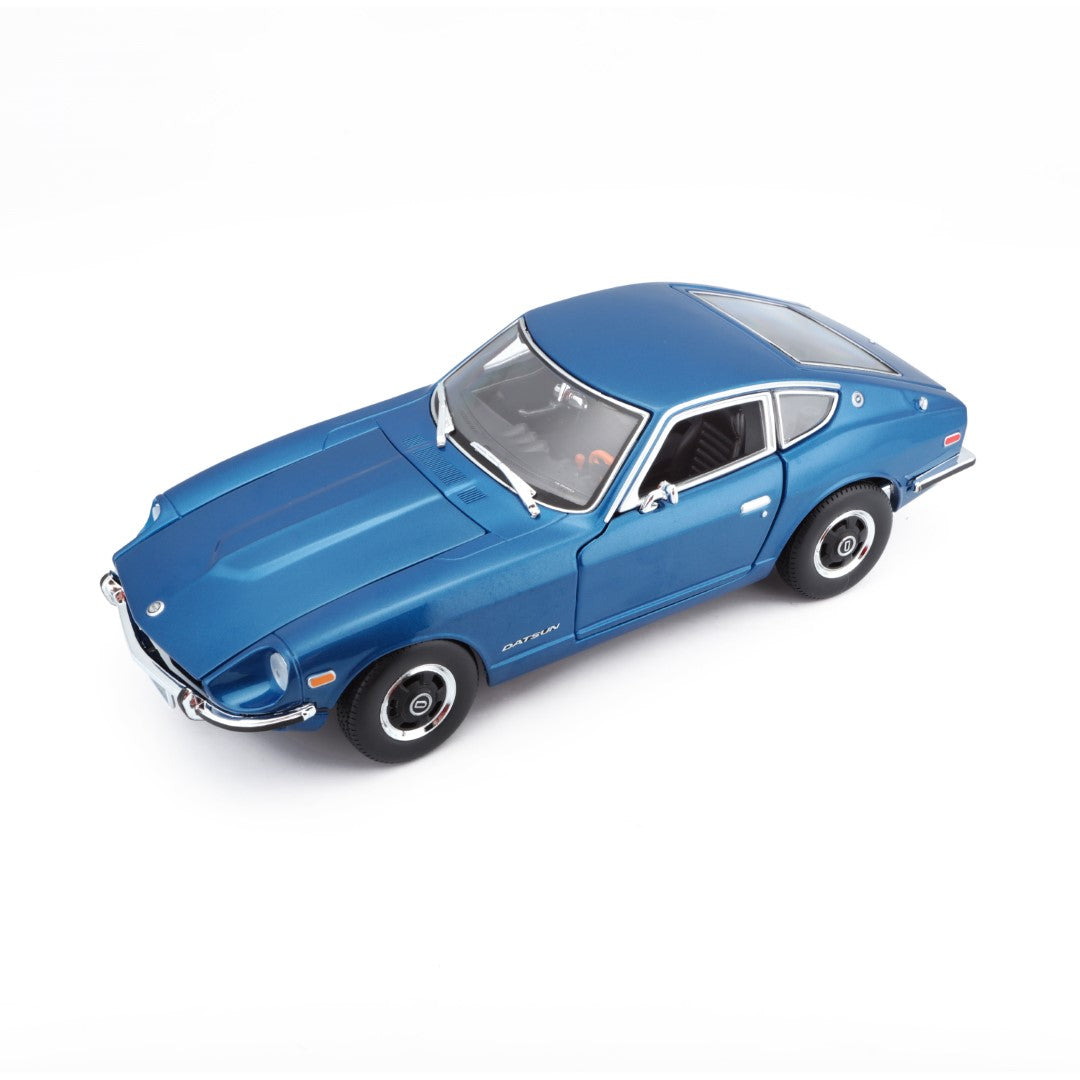 31170 BU Bburago Maisto - Datsun 240Z (1971), blu - Scala 1:18