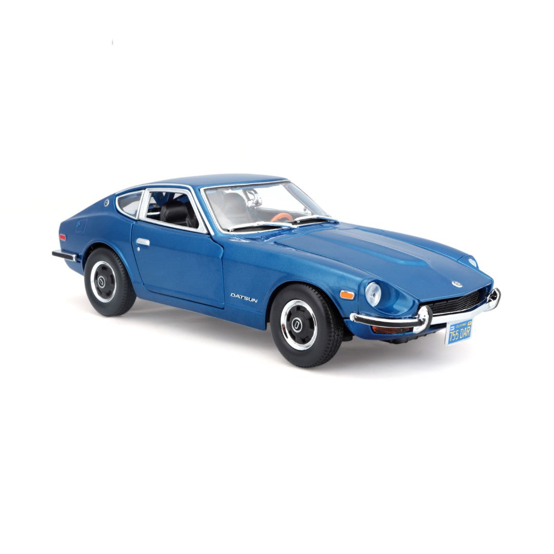 31170 BU Bburago Maisto - Datsun 240Z (1971), blu - Scala 1:18