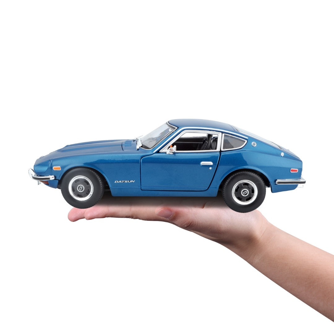 31170 BU Bburago Maisto - Datsun 240Z (1971), blu - Scala 1:18