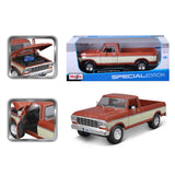 31462 BN Bburago Maisto - Ford F150 Pick-up (1979), marrone - 1:18