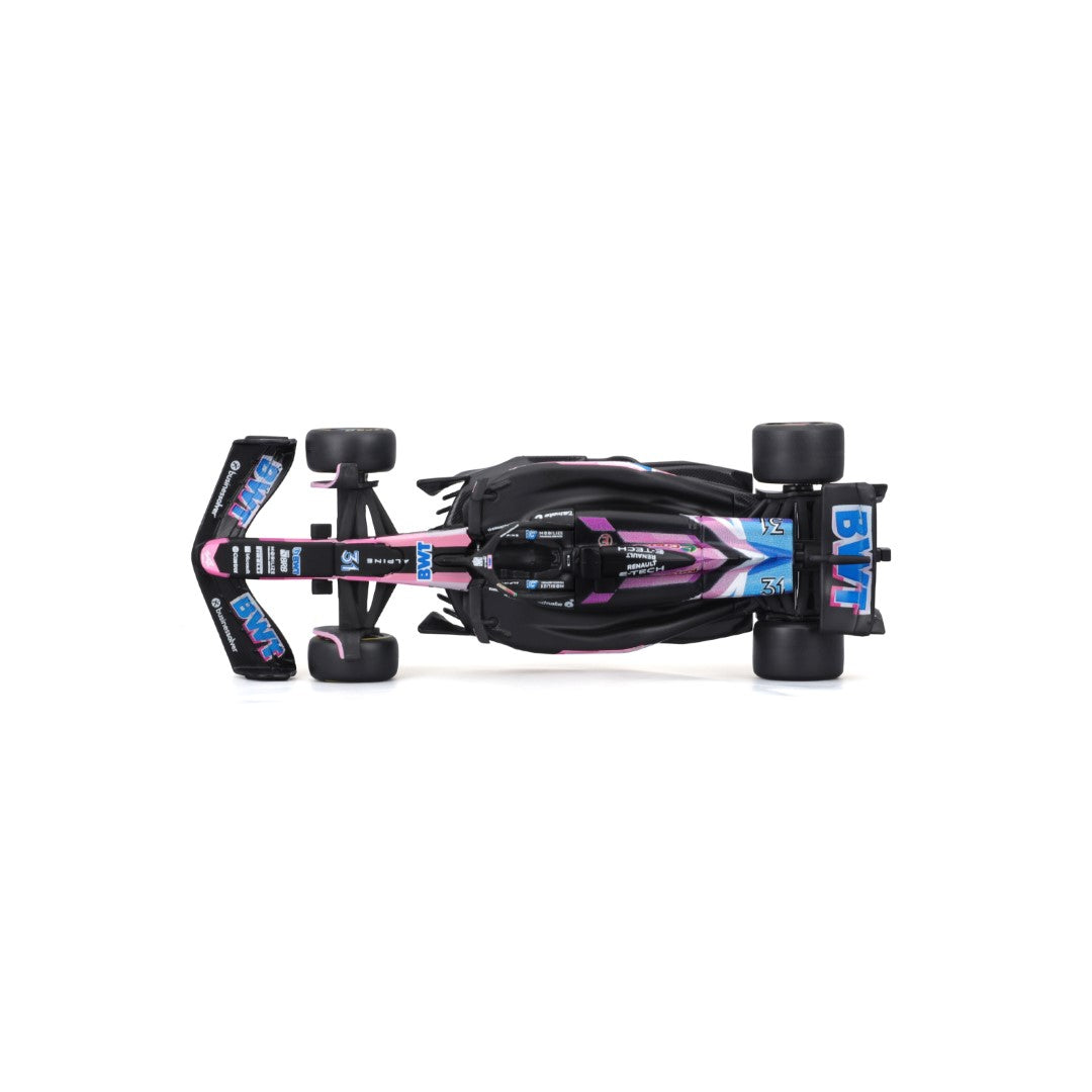 *18-38219O Bburago Race - BWT Alpine A524  #31 (Ocon) - Scala 1:43