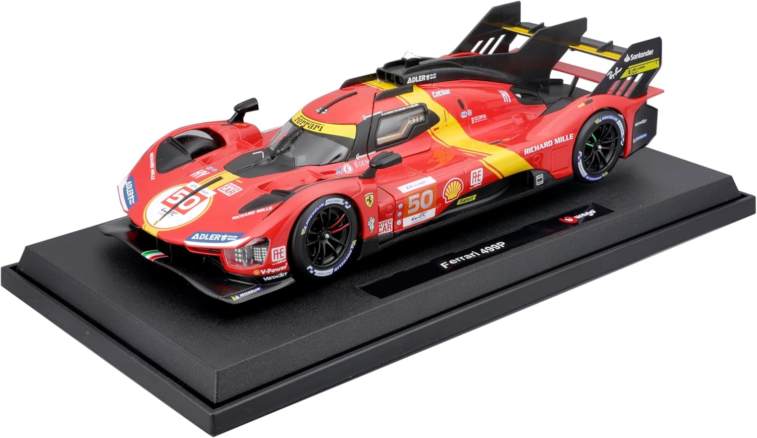 *18-16303 Bburago Racing - Ferrari 499LMH #50 - 24h Le Mans Champion - 1:18