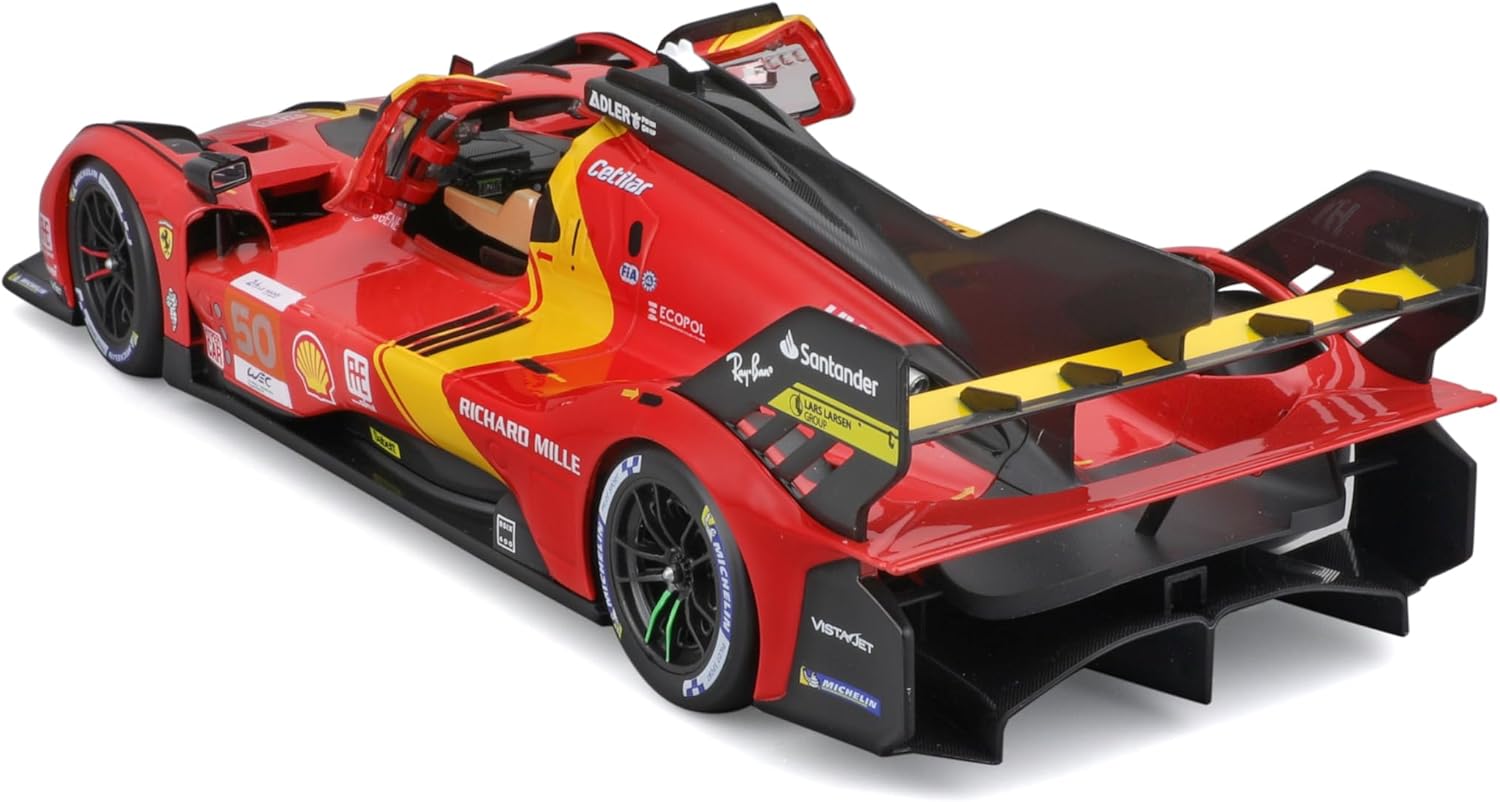 *18-16303 Bburago Racing - Ferrari 499LMH #50 - 24h Le Mans Champion - 1:18