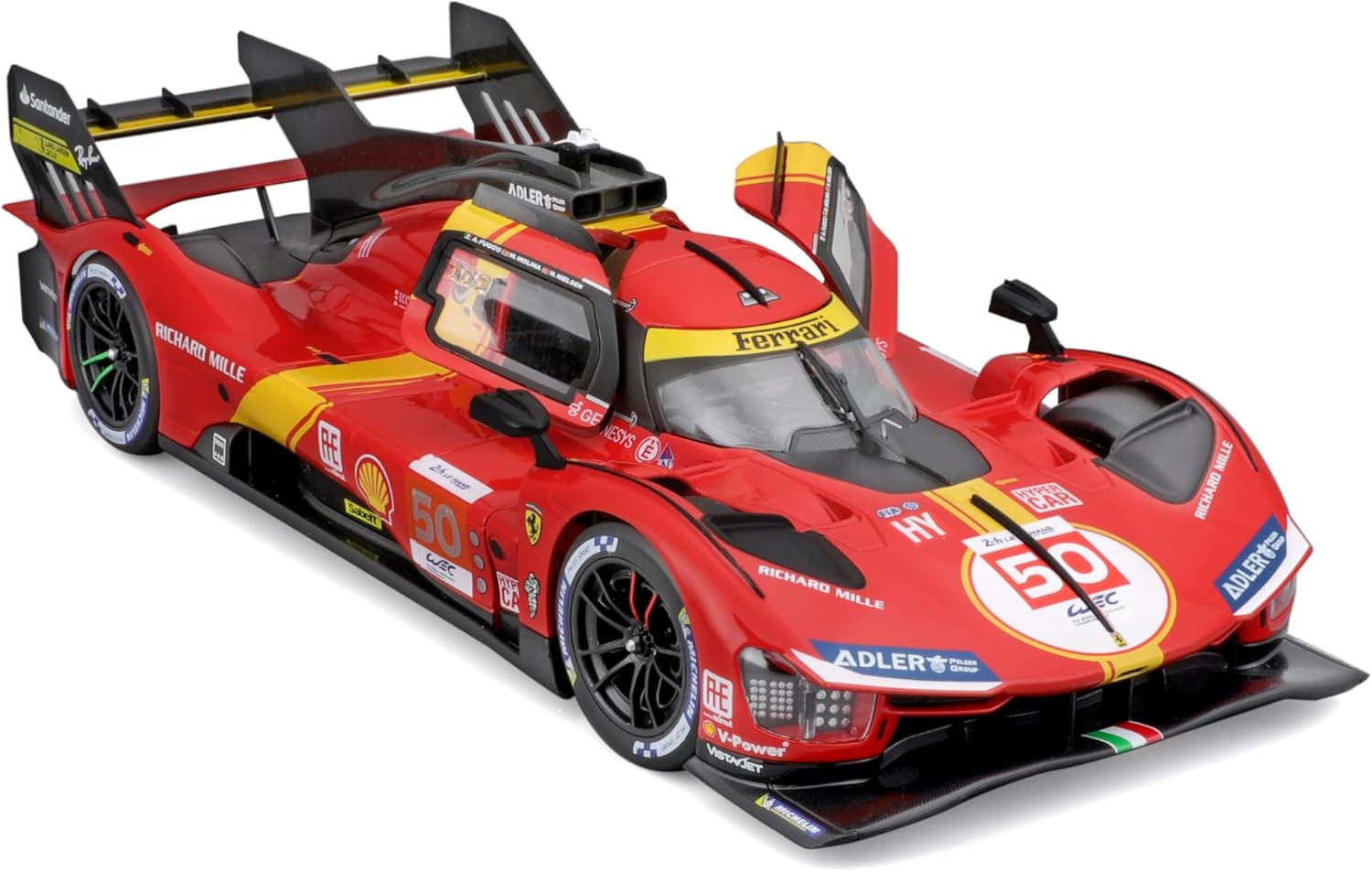 *18-16303 Bburago Racing - Ferrari 499LMH #50 - 24h Le Mans Champion - 1:18
