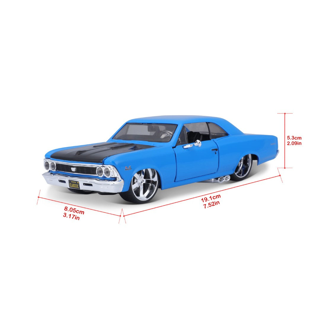 31333 Bburago Maisto - Classic Muscle: Chevelle SS 396 (1966) - 1:24