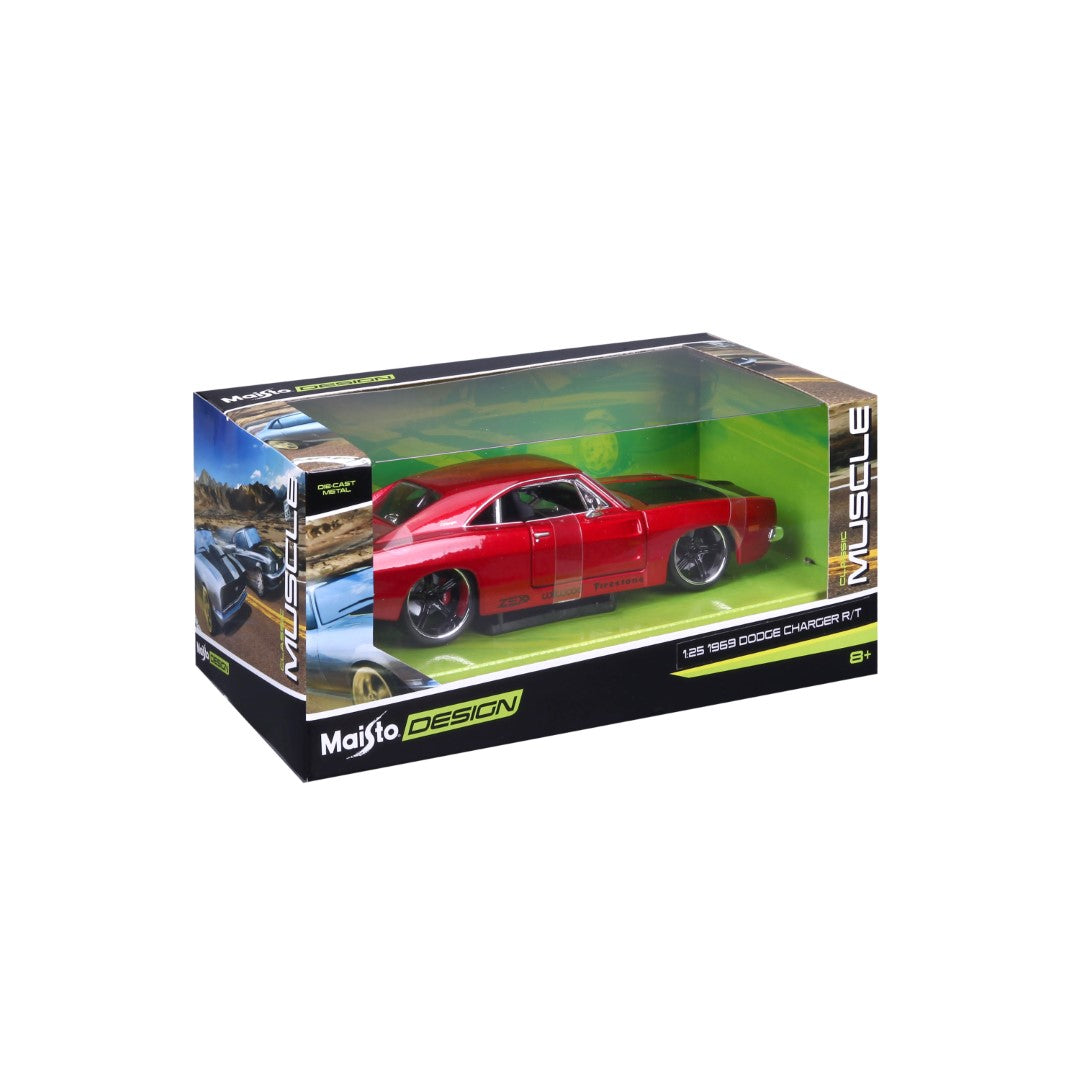 32537 Bburago Maisto - Classic Muscle: Dodge Charger R/T (1969) - 1:25