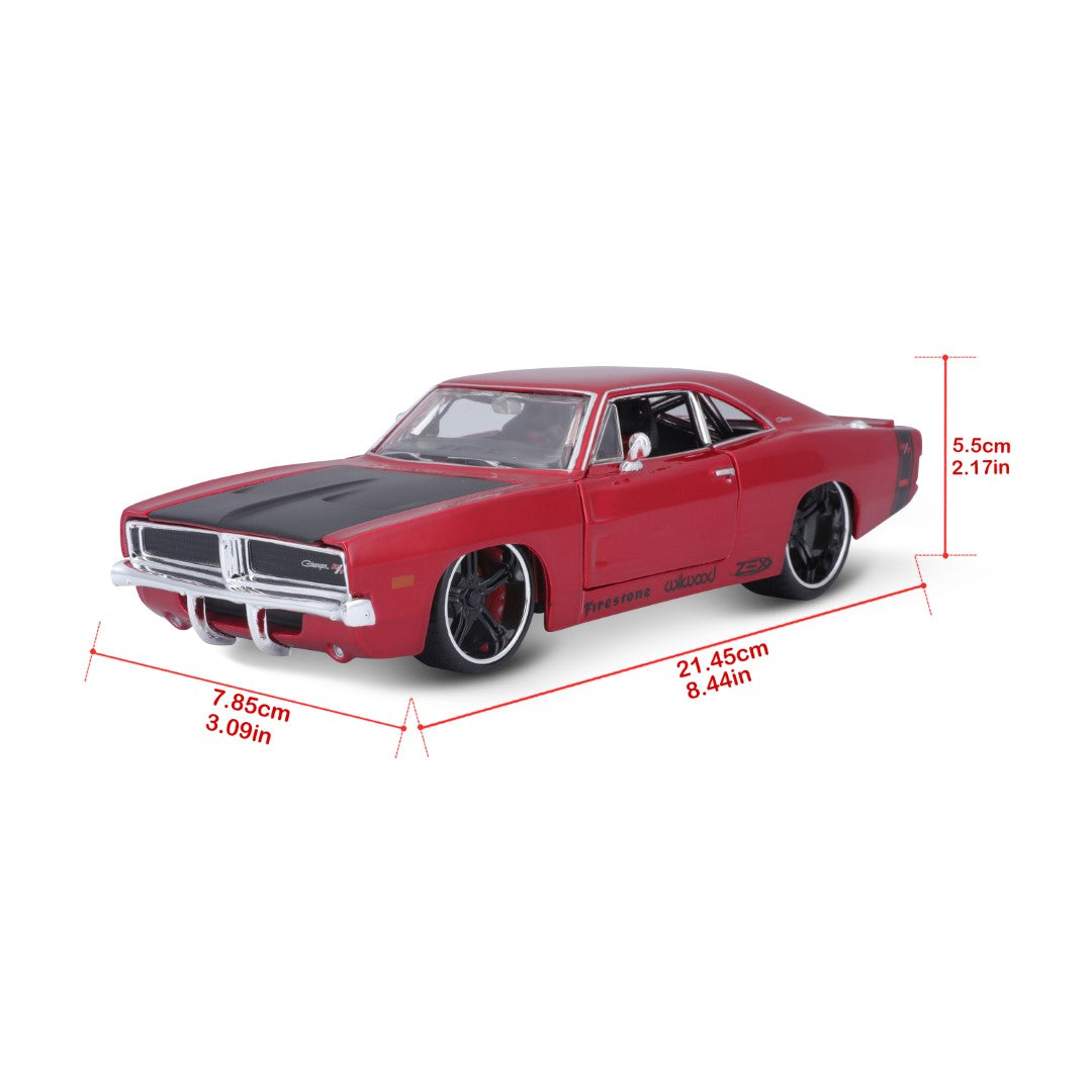 32537 Bburago Maisto - Classic Muscle: Dodge Charger R/T (1969) - 1:25