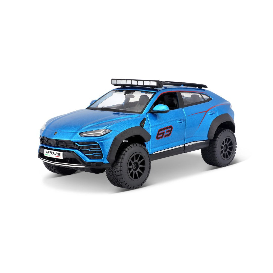 32533 Bburago Maisto - Off-Road Series: Lamborghini Urus, blu - Scala 1:24