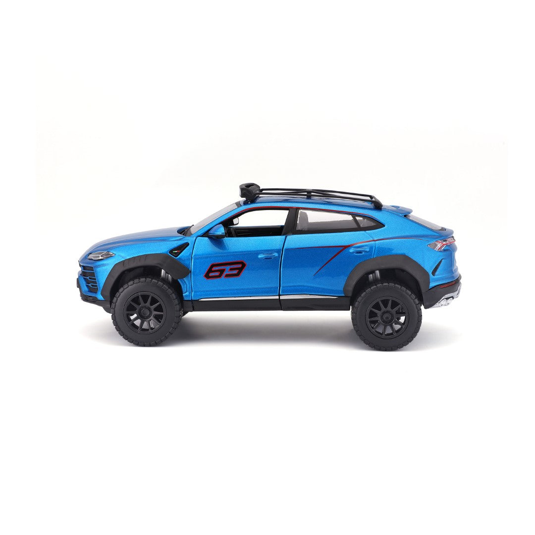 32533 Bburago Maisto - Off-Road Series: Lamborghini Urus, blu - Scala 1:24