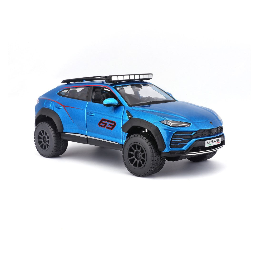 32533 Bburago Maisto - Off-Road Series: Lamborghini Urus, blu - Scala 1:24