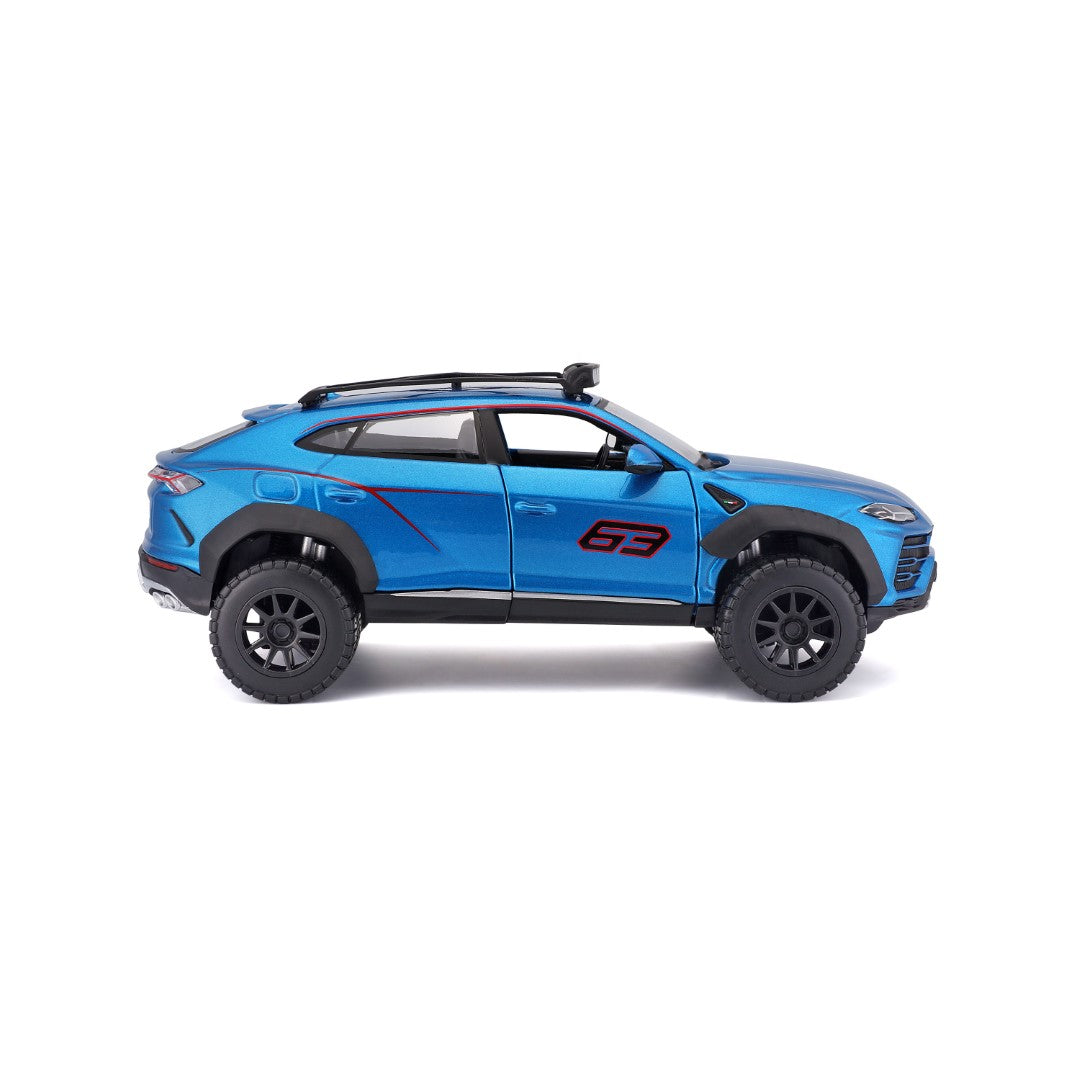 32533 Bburago Maisto - Off-Road Series: Lamborghini Urus, blu - Scala 1:24