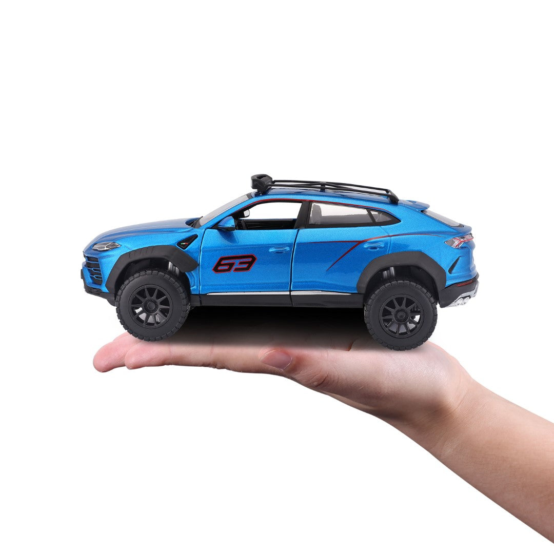 32533 Bburago Maisto - Off-Road Series: Lamborghini Urus, blu - Scala 1:24