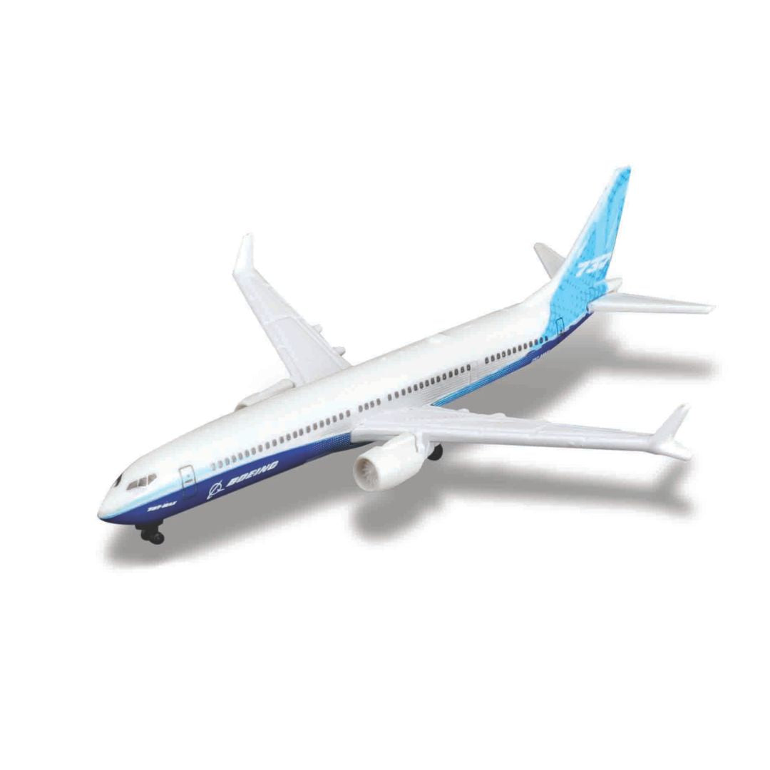 22898 Bburago Maisto - Boeing 737-10, bianco e blu