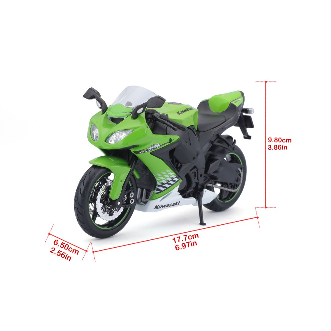 20-10011 Bburago Maisto - Kawasaki Ninja ZX-10R - Scala 1:12