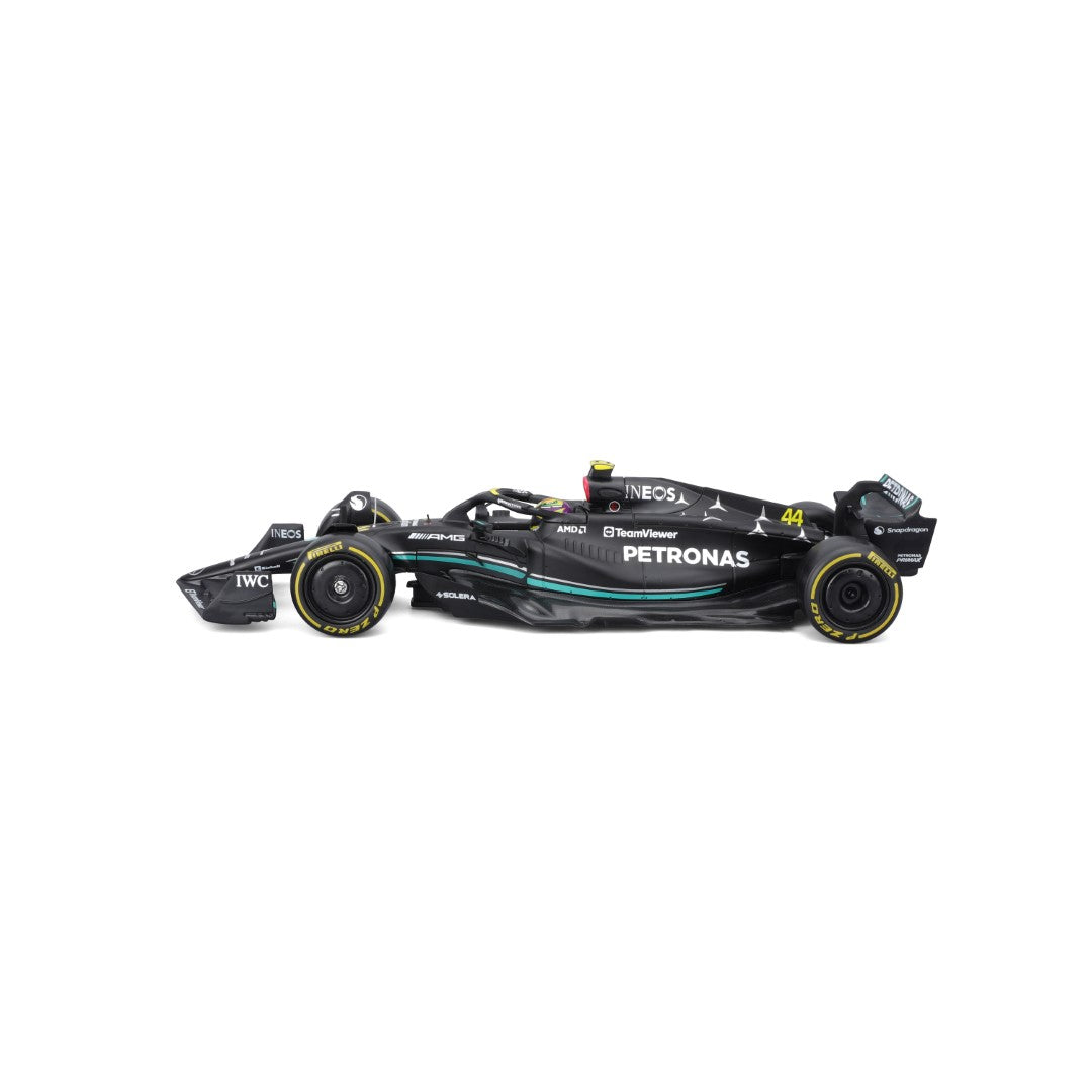 18-28028 Bburago Race - Mercedes AMG F1 W14 E Performance #44 - 1:24