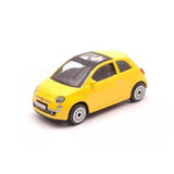 01277 Bburago Street Fire - Fiat 500, gialla - Scala 1:43