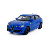 01277 Bburago Street Fire - Alfa Romeo Stelvio, blu - Scala 1:43