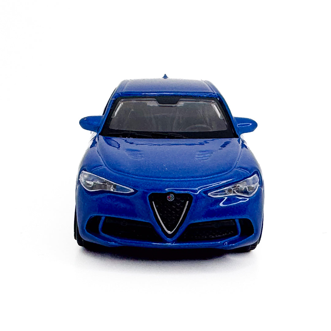 01277 Bburago Street Fire - Alfa Romeo Stelvio, blu - Scala 1:43