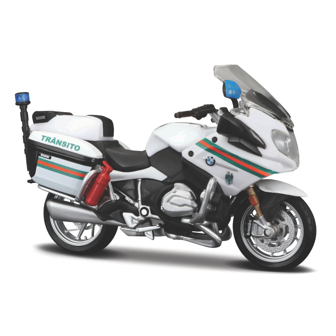 10-34306 Bburago Maisto - Polizia dal mondo: BMW R 1200 Polizia portoghese -1:18