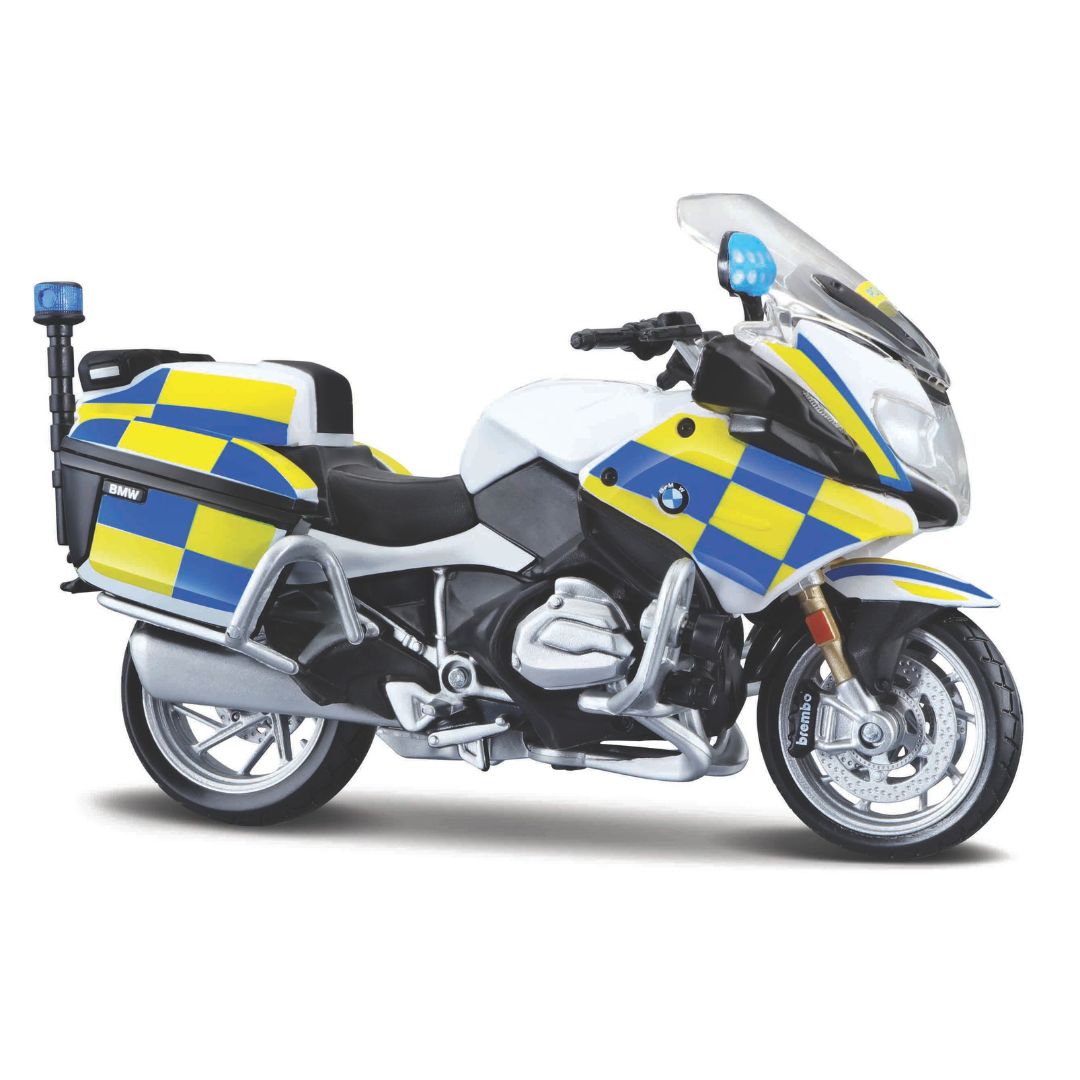 10-34306 Bburago Maisto - Polizia dal mondo: BMW R 1200 UK Police -1:18