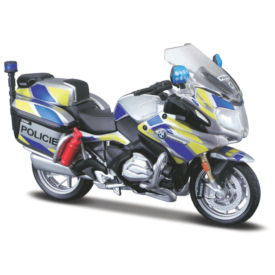 10-34306 Bburago Maisto - Polizia dal mondo: BMW R 1200 Polizia ceca -1:18