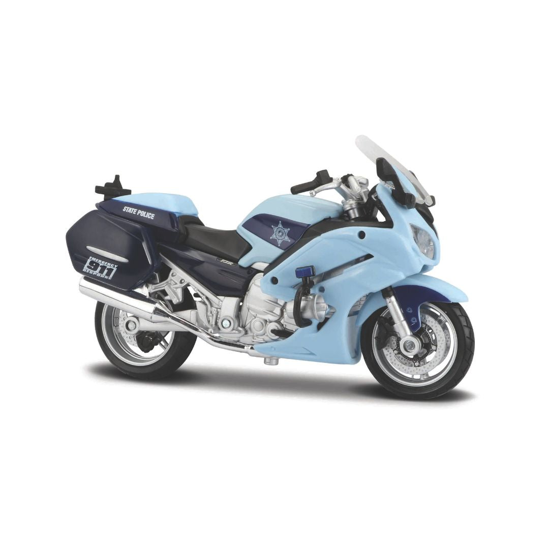 10-34306 Bburago Maisto - Polizia dal mondo: Yamaha FJR1300A US Police -1:18