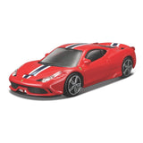 18-36000 Bburago Ferrari Race&Play - Ferrari 458 Speciale, rossa - 1:43