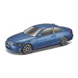 18-30137 Bburago Street Fire - BMW 335i, blu - Scala 1:43