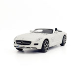 18-30241 Bburago Street Fire - Mercedes-Benz SLS AMG Roadster, bianca - 1:43