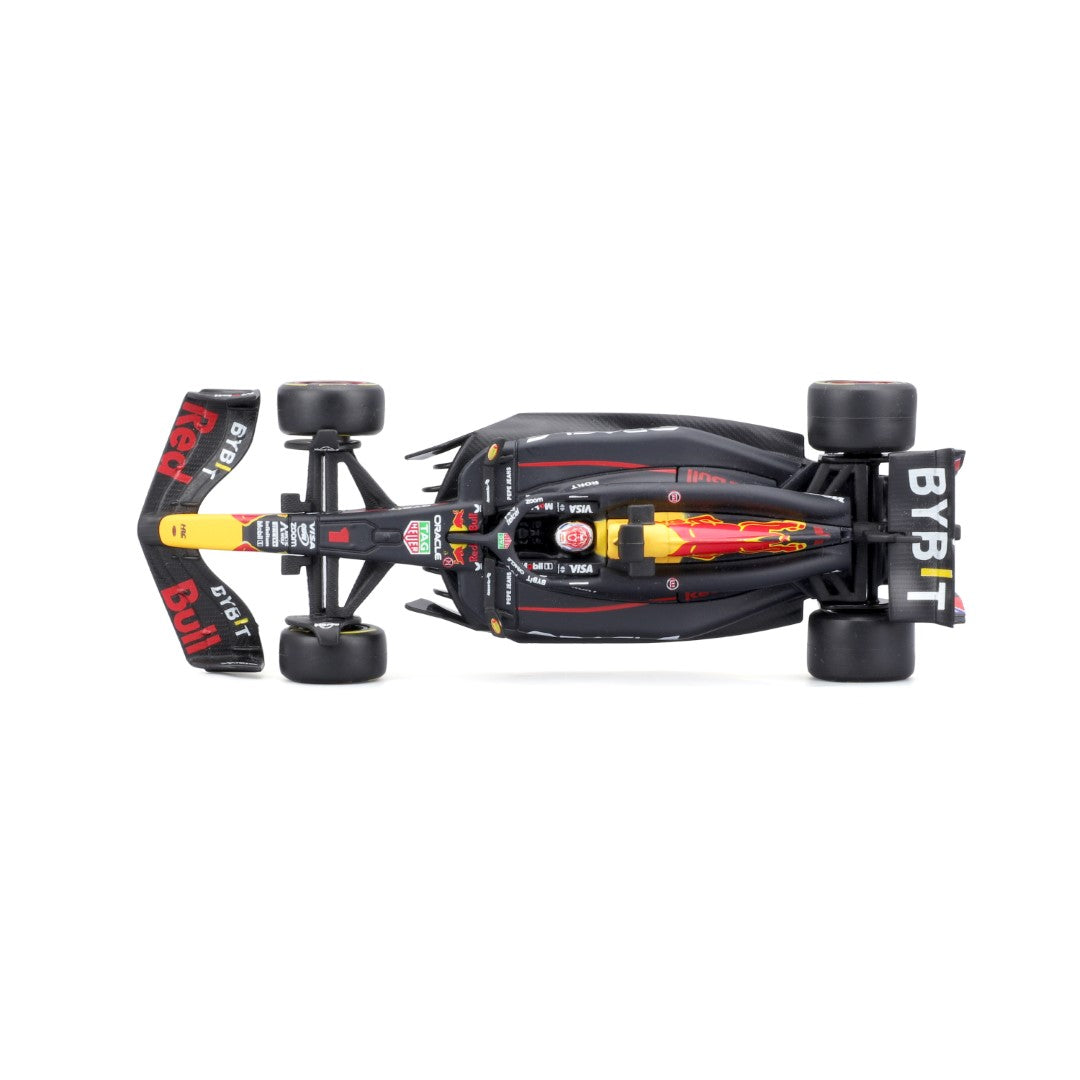 18-38098V Bburago - Red Bull RB20 #1 (Verstappen), con casco - 1:43