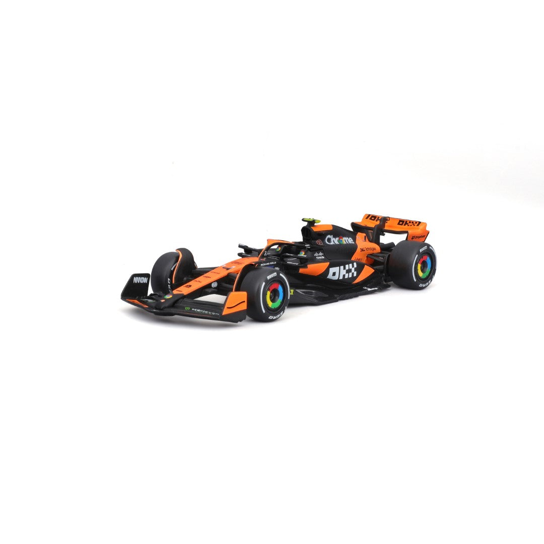 18-38214N Bburago Race - McLaren F1 MCL38 #4 (Norris) - Scala 1:43