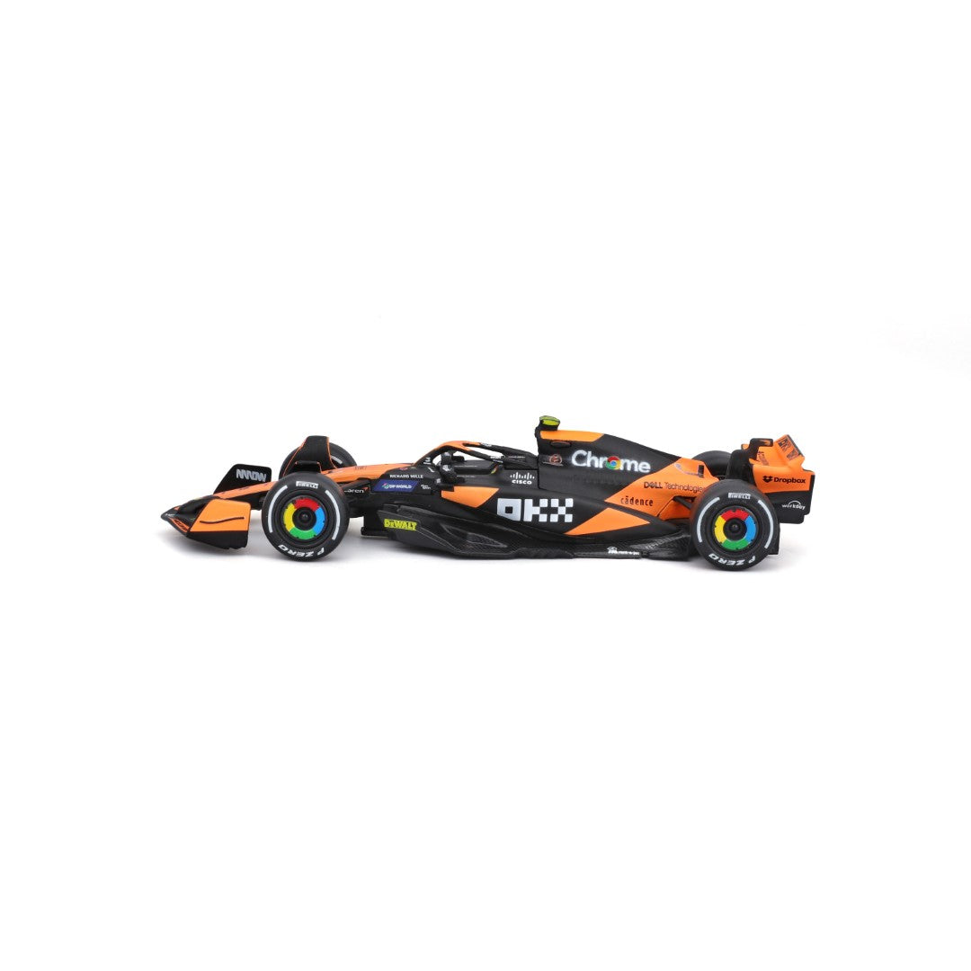 18-38214N Bburago Race - McLaren F1 MCL38 #4 (Norris) - Scala 1:43