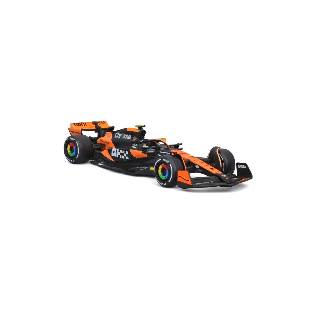 18-38214N Bburago Race - McLaren F1 MCL38 #4 (Norris) - Scala 1:43