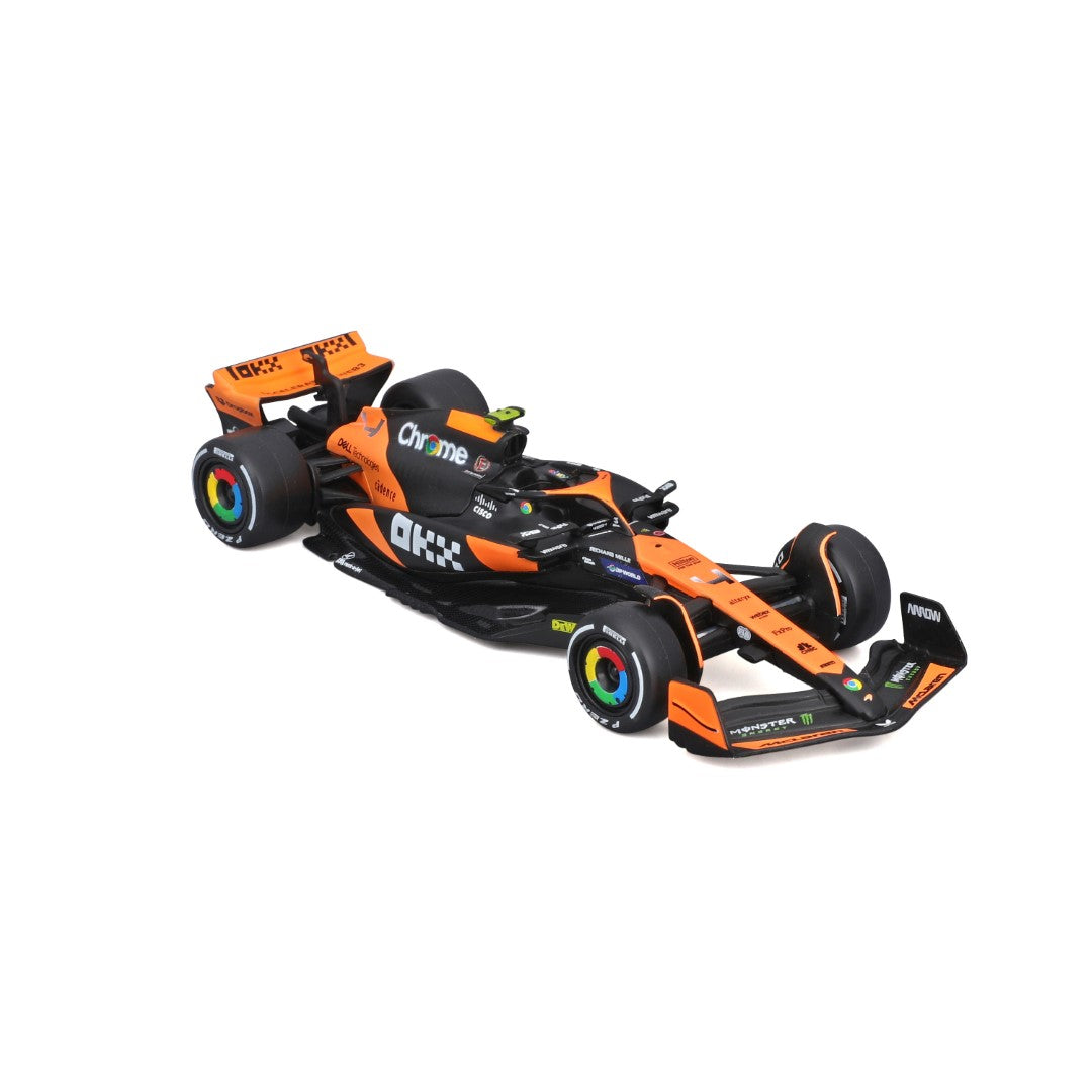 18-38214N Bburago Race - McLaren F1 MCL38 #4 (Norris) - Scala 1:43