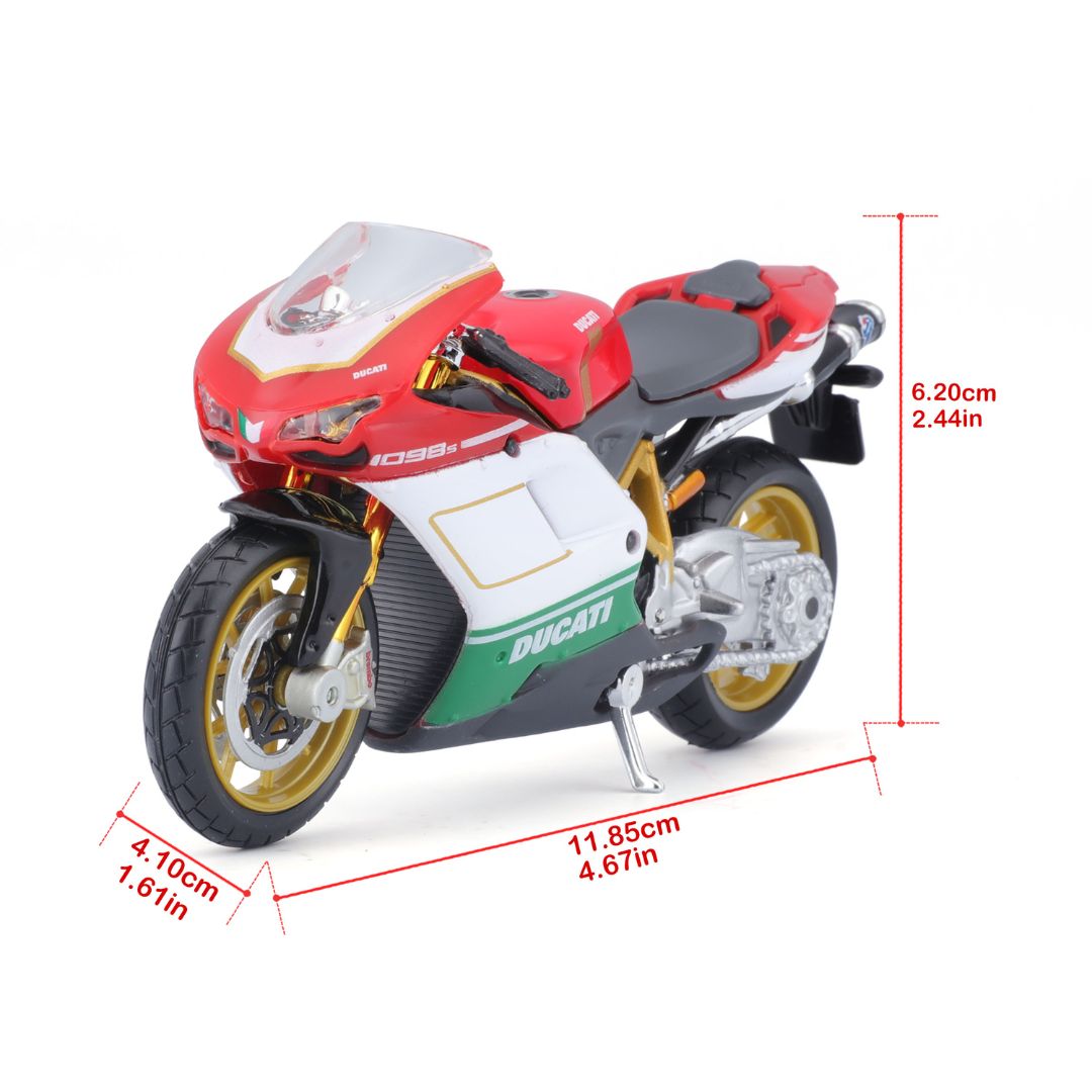 39317 Bburago Maisto - Ducati 1098 S  - Scala 1:18