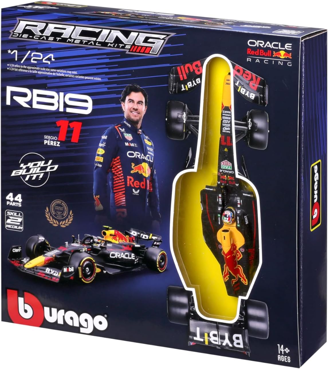 * 18-28501 Model Kit Red Bull RB19 2023 Scala 1:24 Formula 1 da Assemblare