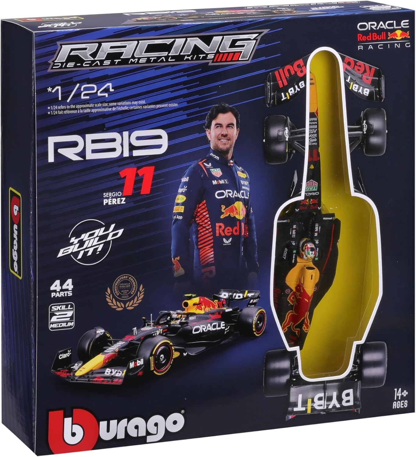 * 18-28501 Model Kit Red Bull RB19 2023 Scala 1:24 Formula 1 da Assemblare