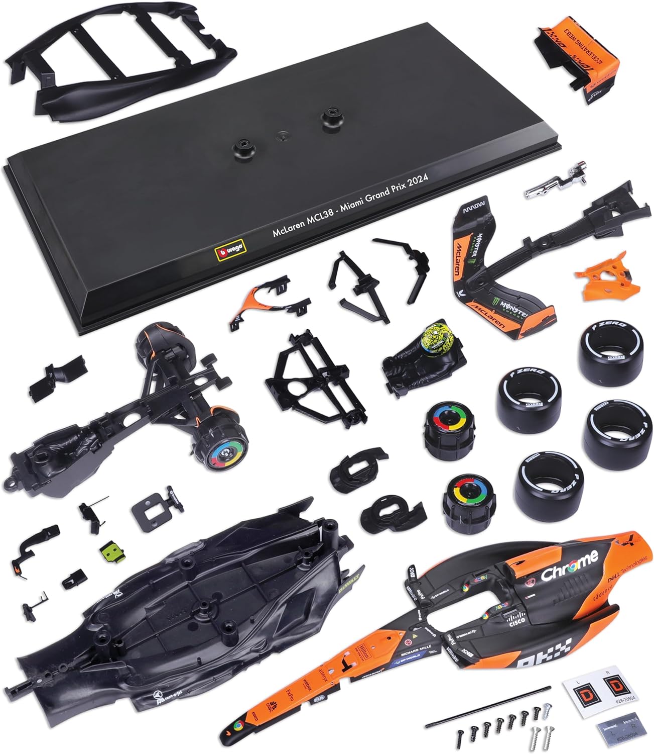 * 18-28504 MODEL KIT MCLAREN MCL38 20241:24 Norris Formula 1 da Assemblare