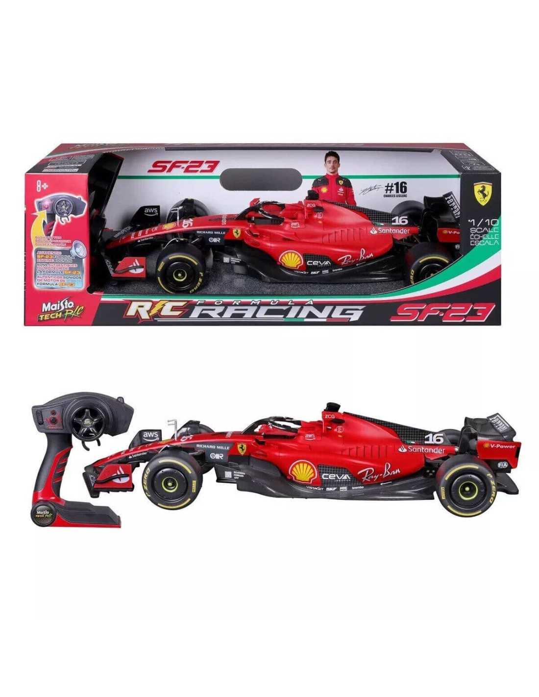 82771 Bburago Ferrari F1 SF-23 (2023) scala 1:10 #16 C.Leclerc  RC