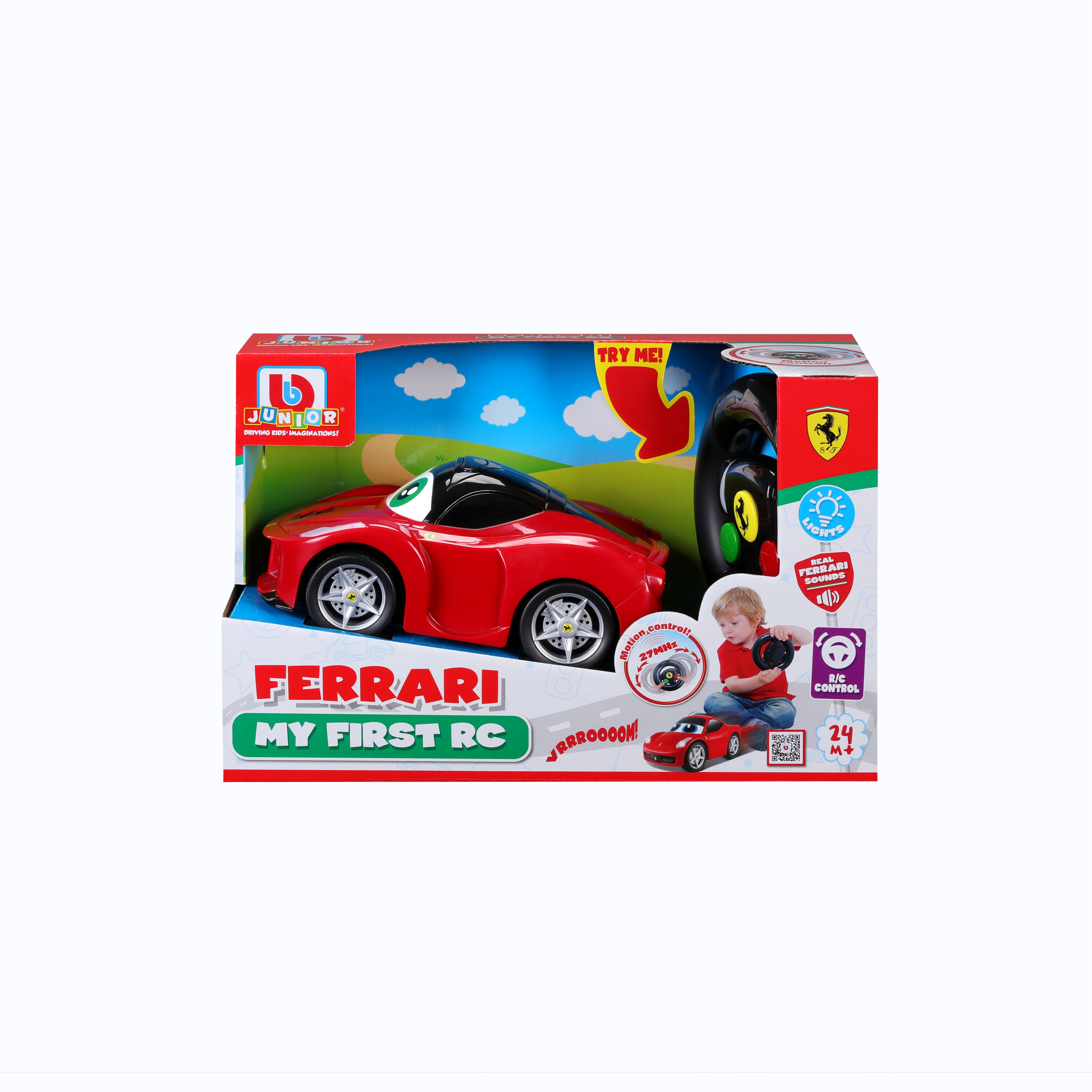16-92015 Bburago Junior  My First RC Porsche  Auto Radiocomandata