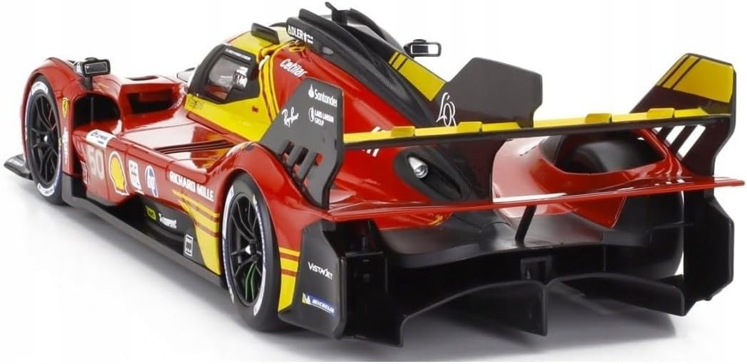 1816312 Bburago Ferrari 499P LHM #50 2024 24H le Mans Champion Version Hard case