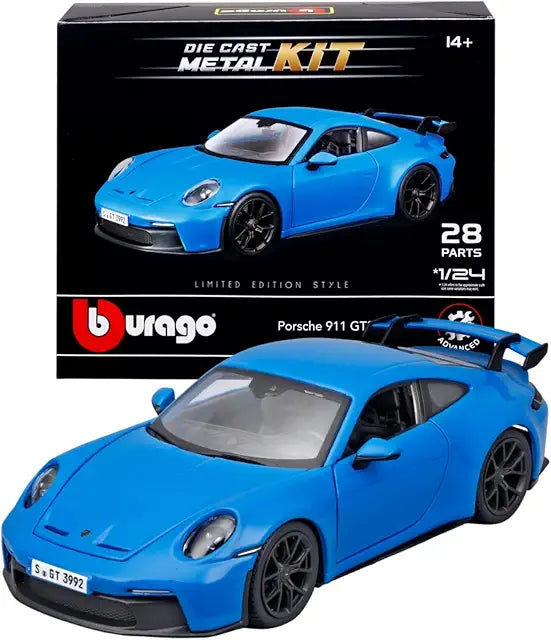 Bburago Model Kit Porsche 911 GT3 1:24  Kit di Montaggio Auto Sportiva