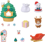 05822 Sylvanian Families La Casa di Babbo Natale Set Natalizio con Personaggi