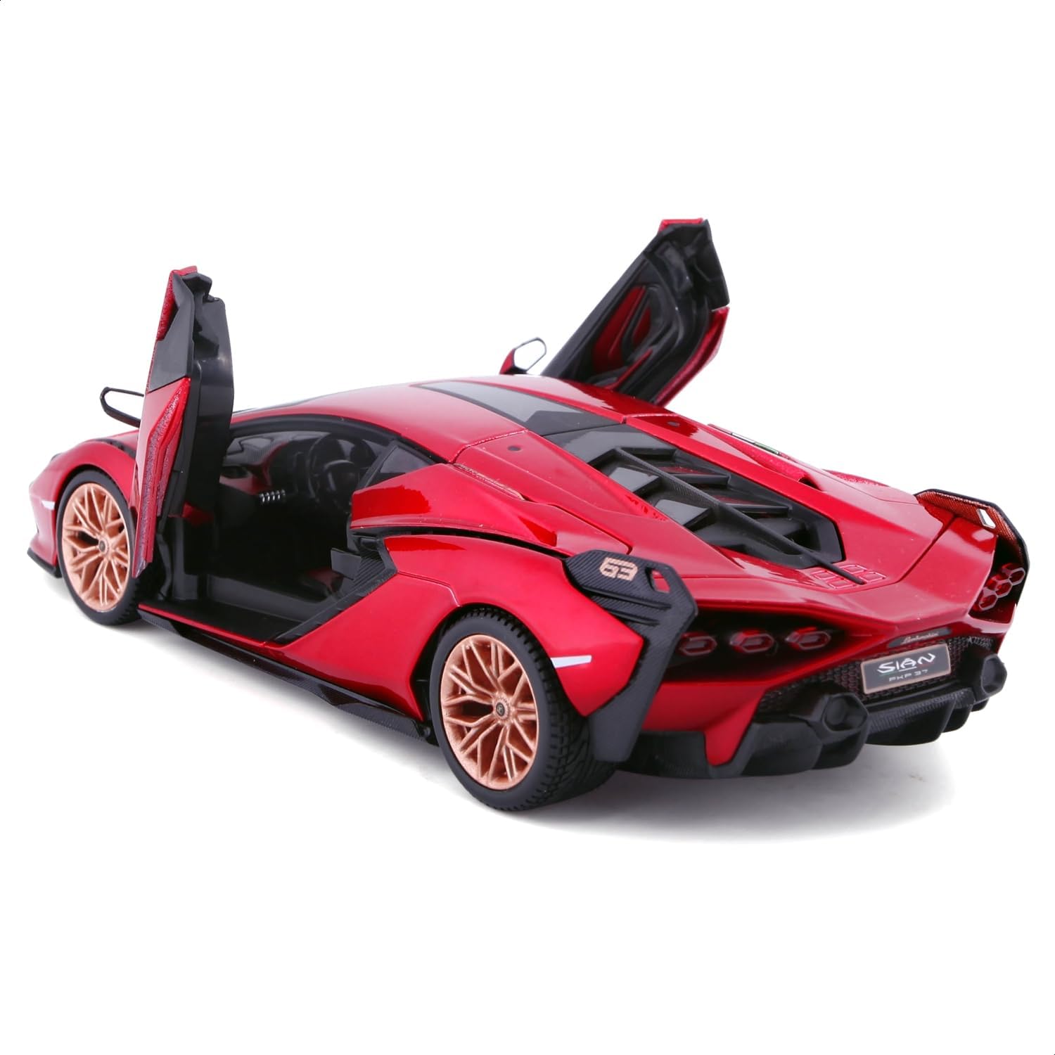 18-21102  RD Bburago - Lamborghini Sian FKP 37, rossa - Scala 1:24