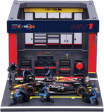 18-38453 Bburago Bburago Red Bull RB20 Verstappen Pit Stop 1:43  F1 2024